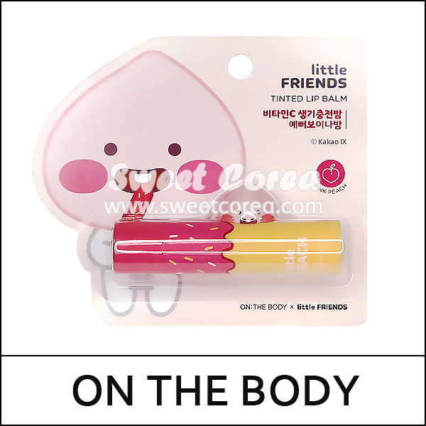 On The Body Sale 47 Little Apeach Vitamin C Tinted Lip Balm 4 5g 0502 40 11 400 Won 40 Www Sweetcorea Com