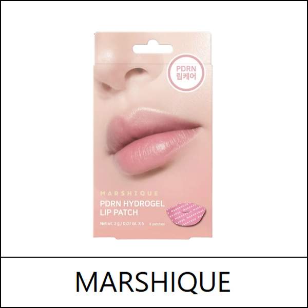 [MARSHIQUE] ★ Sale 25% ★ (oy) PDRN Hydrogel Lip Patch 5P / 211(01)99(20) / 15,000 won()