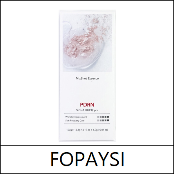 [FOPAYSI] (jh) PDRN MixShot Essence 120g / Box 60 / 781(71)50(7) / 20,000 won(R)