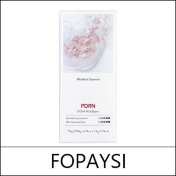 [FOPAYSI] (jh) PDRN MixShot Essence 120g / Box 60 / 781(71)50(7) / 19,800 won(R)