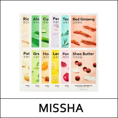 [MISSHA] (hp) Airy Fit Sheet Mask 19g * 10ea / #Lemon / EXP 2026.05 / 3499() / 1,000 won(R)