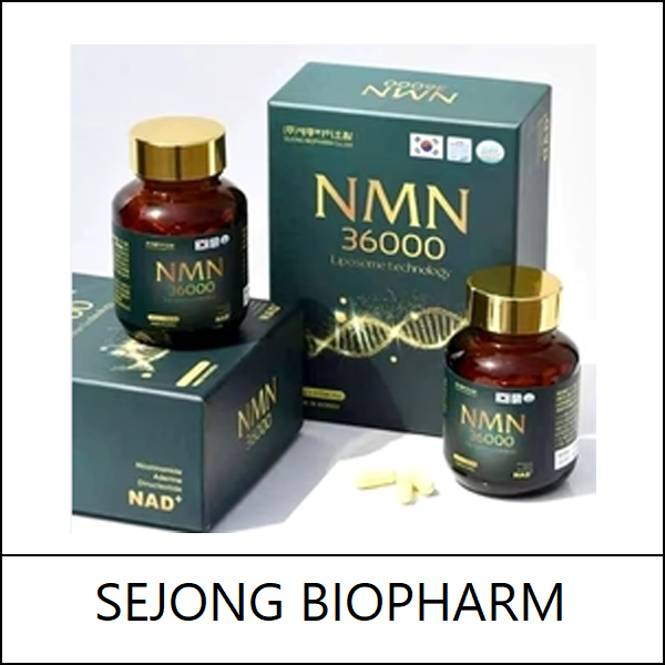 [SEJONG BIOPHARM] (jj) NMN 36000 Liposome Technology (400mg*72pills(36g)) / 3315(4) / 38,000 won(R)