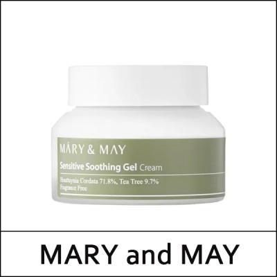 [MARY & MAY] (bo) Sensitive Soothing Gel Cream 70g / 0150(7) / 10,500 won(R) / 구형