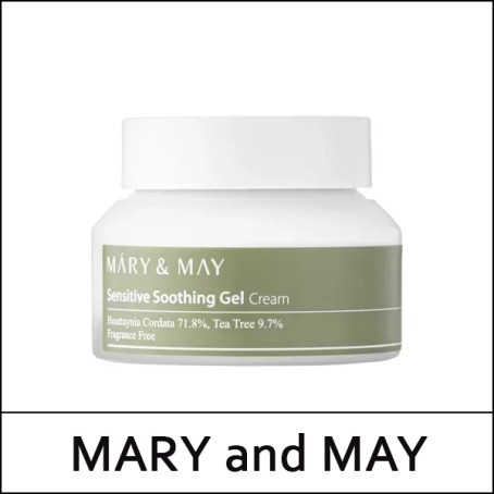 [MARY & MAY] (bo) Sensitive Soothing Gel Cream 70g / 0150(7) / 10,500 won(R) / 구형