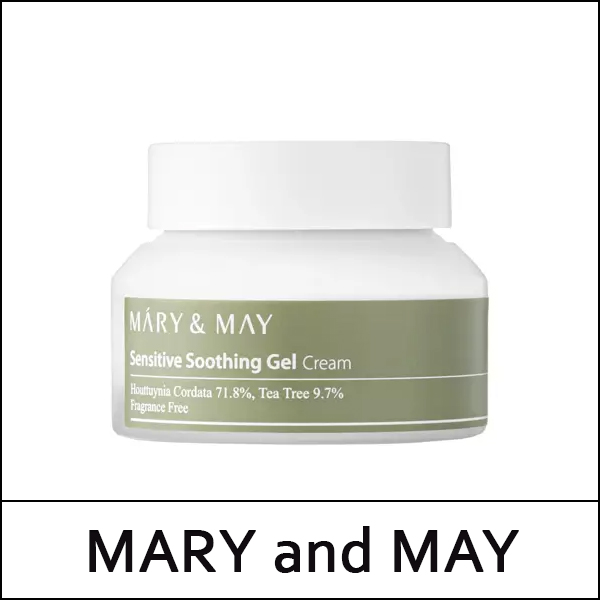 [MARY & MAY] (bo) Sensitive Soothing Gel Cream 70g / 0150(7) / 10,500 won(R) / 구형