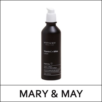 [MARY & MAY] (sc) Vitamin C + Bifida Lotion 120ml / EXP 2026.12 / Box 20 / (bo) 8799(4) / 6,000 won