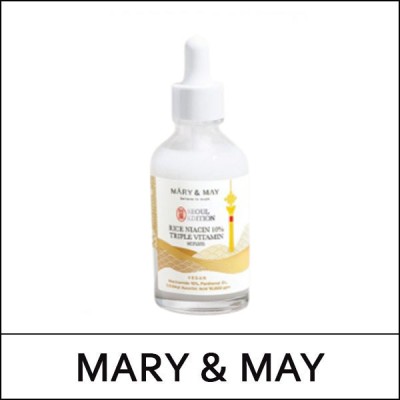 [MARY & MAY] (bo) Rice Niacine 10% Triple Vitamin Serum Seoul Edition 80ml / Bigsize / 61101(7) / 12,700 won(R)