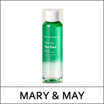 [MARY & MAY] (bo) Vegan Cica Tea Tree AHA PHA Blemish Toner 200ml / New 2026 / 3815(6) / 9,600 won(R)