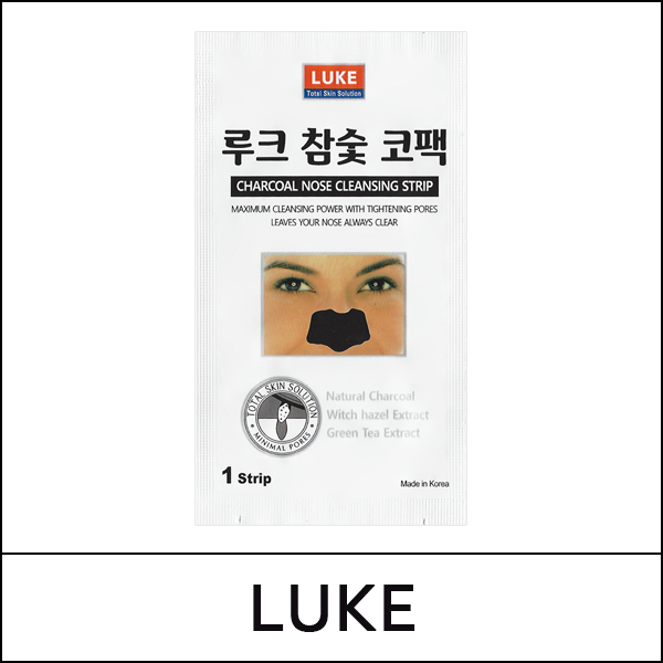 [LUKE] (a) Charcoal Nose Cleansing Strip (10ea) 1 Pack / Nose Pack / Patch type / 51/8102(60) / 2,200 won(R)