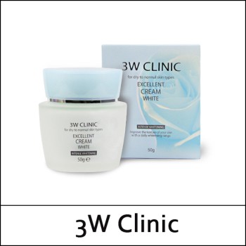 [3W Clinic] 3WClinic (b) Excellent Cream White 50g / Box 100 / 2315(7) / 3,600 won(R)