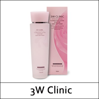 [3W Clinic] (b) Flower Effect Extra Moisture Skin Softner 150ml / Box / 0325(4) / 3,800 won(R)