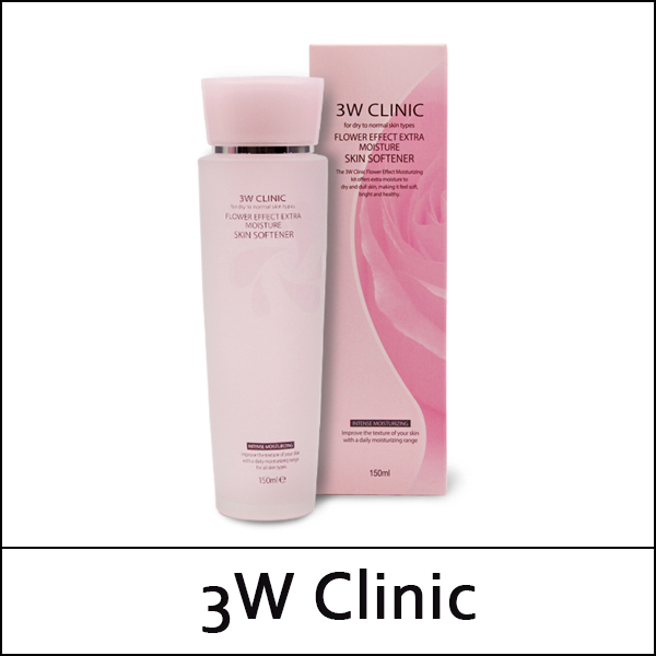 [3W Clinic] (b) Flower Effect Extra Moisture Skin Softner 150ml / Box / 0325(4) / 3,800 won(R)