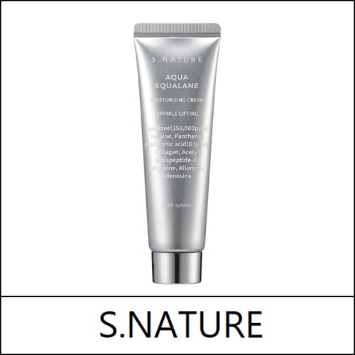 [S.NATURE] (oy) Aqua Squalane Moisturizing Cream 60ml / 82(252)99(11) / 28,000 won(R)