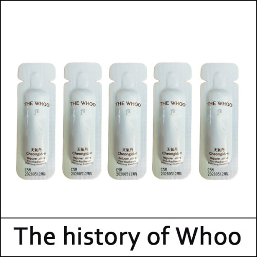 [The History Of Whoo] (sg) Cheongidan Rejuvenating Pro-Radiance Refining Essence 1ml*30ea(Total 30ml) / 화현 리파이닝에센스 / 24(83)/5403(20) / 6,000 won(R) / 영문확인