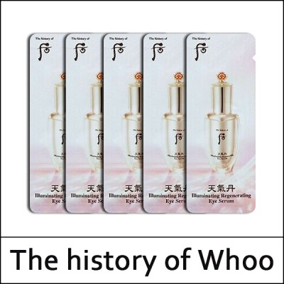 [The History Of Whoo] (sg) Cheongidan Illuminating Regenerating Eye Serum 1ml*120ea(Total 120ml) / 화현 아이 세럼 / (sgL) 231(21) / 651(51)/341(31)75(8) / 25,100 won(R)