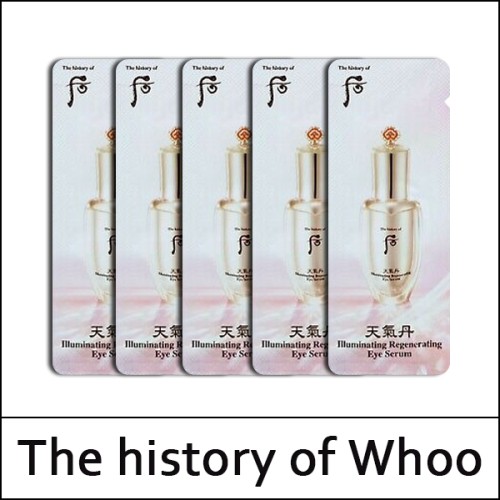 [The History Of Whoo] (sg) Cheongidan Illuminating Regenerating Eye Serum 1ml*120ea(Total 120ml) / 화현 아이 세럼 / (sgL) 231(21) / 651(51)/341(31)75(8) / 25,100 won(R)