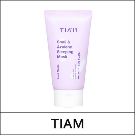 [TIA'M] (pwL) Snail & Azulene Sleeping Mask 100ml / EXP 2026.12 / Box 44 / 8799(12) / 2,000 won(R)