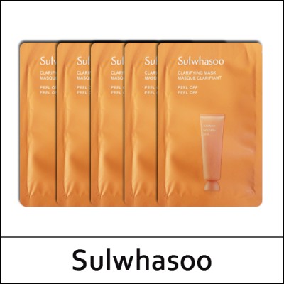 [Sulwhasoo] (sg) Clarifying Mask 5ml*24ea(Total 120ml) / 옥용팩 / (sgL) / 38(57)03(9) / 10,800 won(R) / S