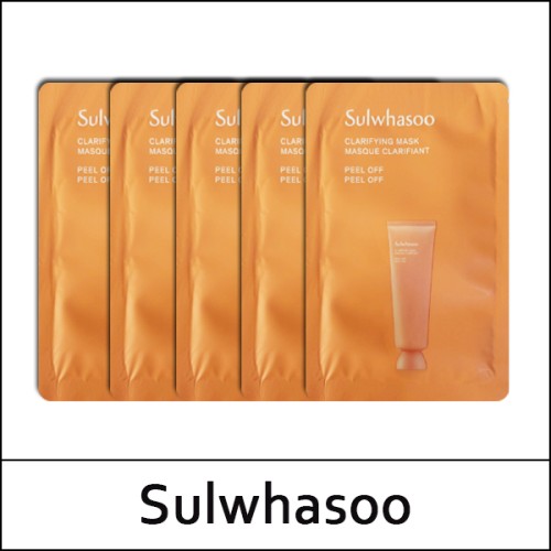 [Sulwhasoo] (sg) Clarifying Mask 5ml*24ea(Total 120ml) / 옥용팩 / (sgL) / 38(57)03(9) / 10,800 won(R) / S
