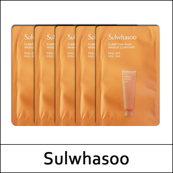 [Sulwhasoo] (sg) Clarifying Mask 5ml*24ea(Total 120ml) / 옥용팩 / (sgL) / 38(57)03(9) / 10,800 won(R) / S