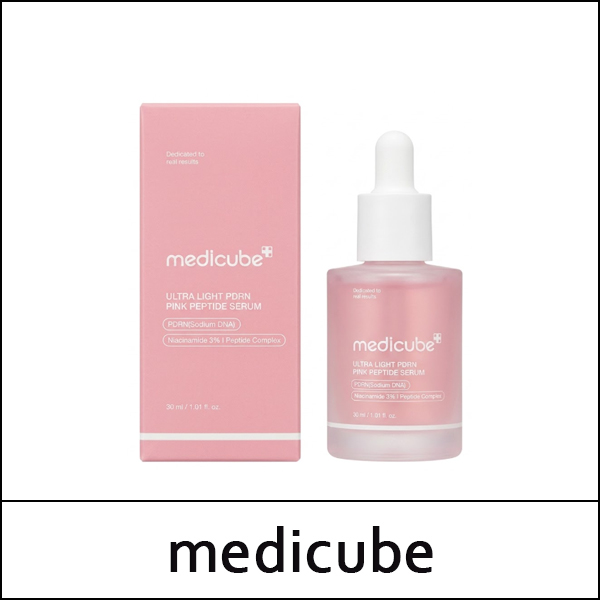 [medicube] (bo) Ultra Light PDRN Pink Peptide Serum 30ml / 08(27)01(10) / 8,800 won(R)