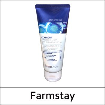 [Farmstay] (bo) Collagen Water Full Moist Deep Cleansing Foam 180ml / (a) 23/43 / 8302(6) / 4,600 won(R)