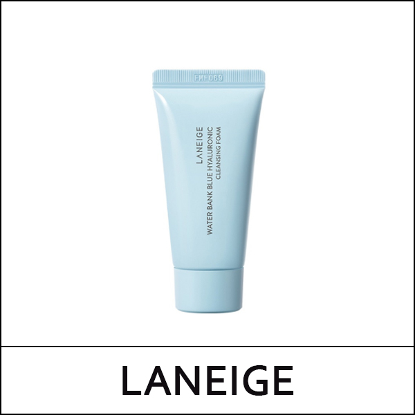 [LANEIGE] (tt) Water Bank Blue hyaluronic Cleansing Foam 30g / Mini Size / Box 20 / (sg) 11(01)/81(61) / 7102(70) / 2,000 won(R)