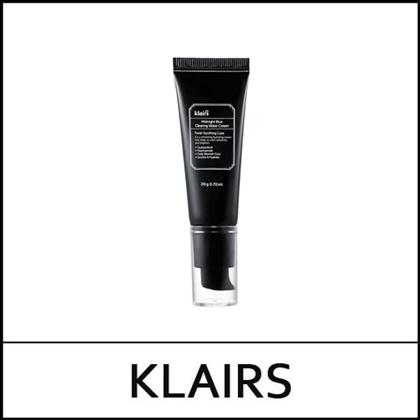 [Klairs] (hp) Midnight Blue Clearing Water Cream 20g / 흔적 크림 / Small Size / 4150(24) / 14,700 won(R)