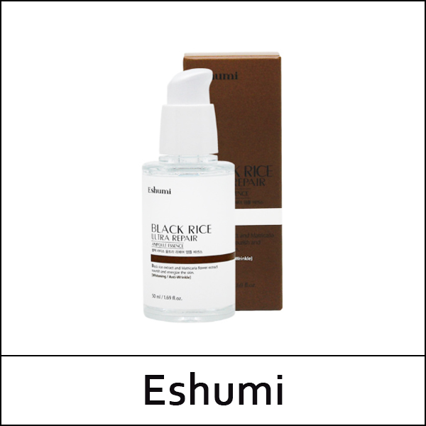 [Eshumi] (b) Black Rice Ultra Repair Ampoule Essence 50ml / 7315(13) / 4,300 won(R)
