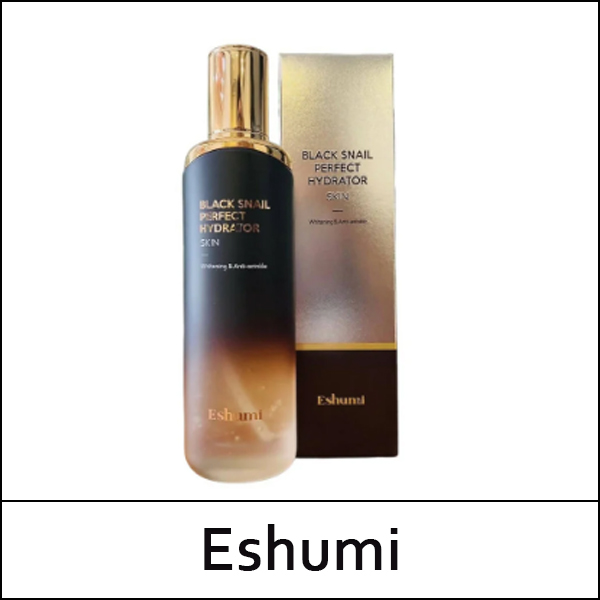 [Eshumi] (b) Black Snail Perfect Hydrator Skin 120ml / EXP 2027.05 / 44/2415(4) / 4,000 won(R)