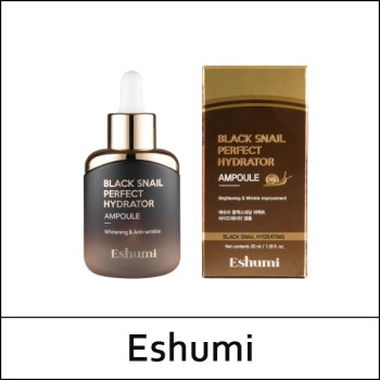 [Eshumi] (b) Black Snail Perfect Hydrator Ampoule 35ml / EXP 2027.01 / 99(16) / 1,000 won(R)