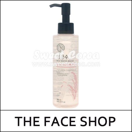 [THE FACE SHOP] (hpL) Rice Water Bright Rich Facial Cleansing Oil 150ml / EXP 2026.12 / 1,000 won(R)