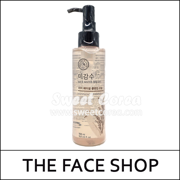 [THE FACE SHOP] ★ Sale 45% ★ (hpL)  Rice Water Bright Rich Facial Cleansing Oil 150ml / Normal Skin Dry Skin / 13,000 won(7)