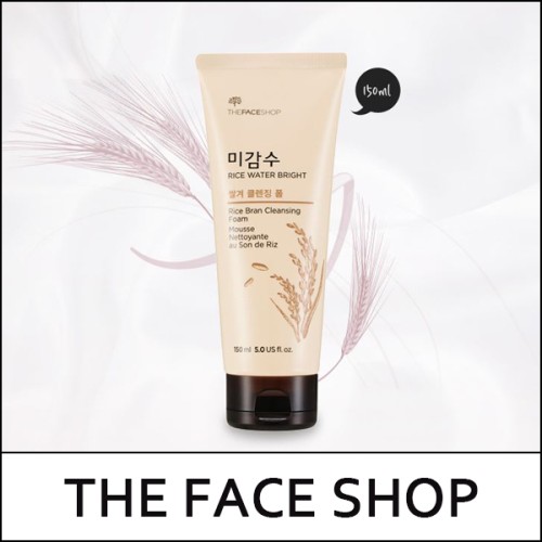 [THE FACE SHOP] ★ Sale 45% ★ (hpL) Rice Water Bright Rice Bran Cleansing Foam 150ml / 9,500 won(8)