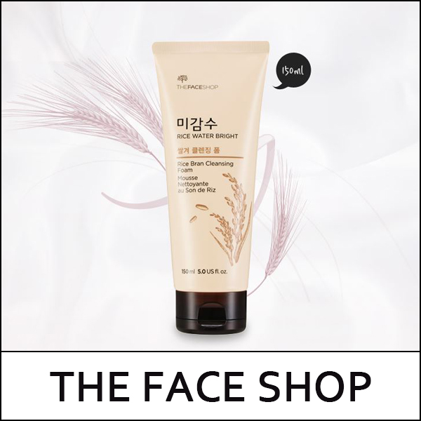 [THE FACE SHOP] ★ Sale 45% ★ (hpL) Rice Water Bright Rice Bran Cleansing Foam 150ml / 9,500 won(8)