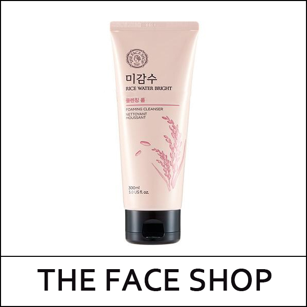 [THE FACE SHOP] ★ Sale 45% ★ (hpL) Rice Water Bright Facial Cleansing Foam 300ml / Big Size / (cu) 65 / 12,500 won(4)