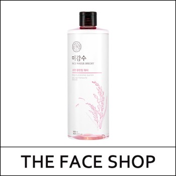 [THE FACE SHOP] (hpL) Rice Water Bright Mild Cleansing Water 500ml / EXP 2027.04 / 0850(0.7) / 4,000 won(R)