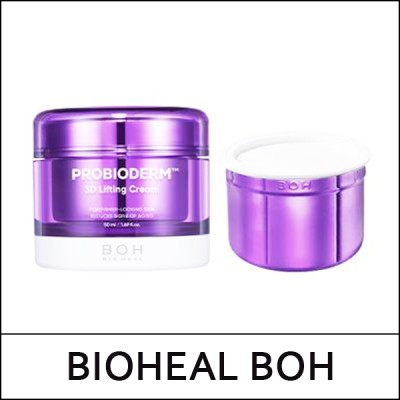 [BIOHEAL BOH] (sg) Probioderm 3D Lifting Cream Special Set (50ml+Refill 50ml) 1 Pack / 리필 기획 / (bo) 791(971) / 963(533)50(5) / 37,900 won(R)