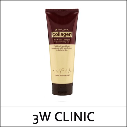 [3W Clinic] (b) Collagen Crystal Peeling Gel 180ml / EXP 2027.01 / 299(7) / 2,000 won(R)