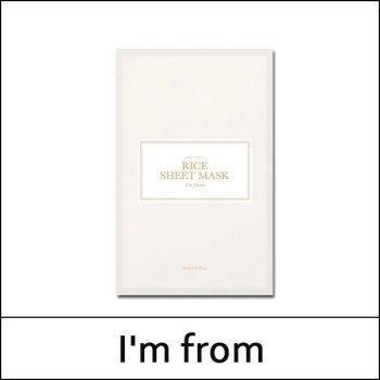 [I'm from] (bo) Rice Sheet Mask (20ml*10ea) 1 Pack / 7150(6) / 18,300 won(R) / S