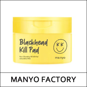 [ma:nyo] Manyo Factory ★ Sale 48% ★ (boS) Blackhead Pure Cleansing Oil Kill Pad 50ea(200ml) / 6950(5) / 20,000 won()