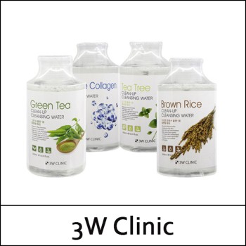 [3W Clinic] (b) Clean-Up Cleansing Water 500ml / Clean Up Cleansing Water / 8303(0.75) / 4,900 won(R)