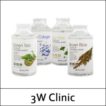 [3W Clinic] (b) Clean-Up Cleansing Water 500ml / Clean Up Cleansing Water / 8303(0.75) / 4,900 won(R)