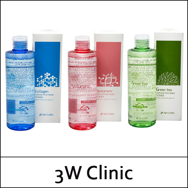 [3W Clinic] 3WClinic (b) Natural Time Sleep Toner 300ml / EXP 2027.01 / 2315(4) / 2,000 won(R)