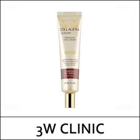 [3W Clinic] (b) Collagen & Luxury Gold Premium Eye Cream 40ml / Box 20/80 / 0303(20) / 3,900 won(R)