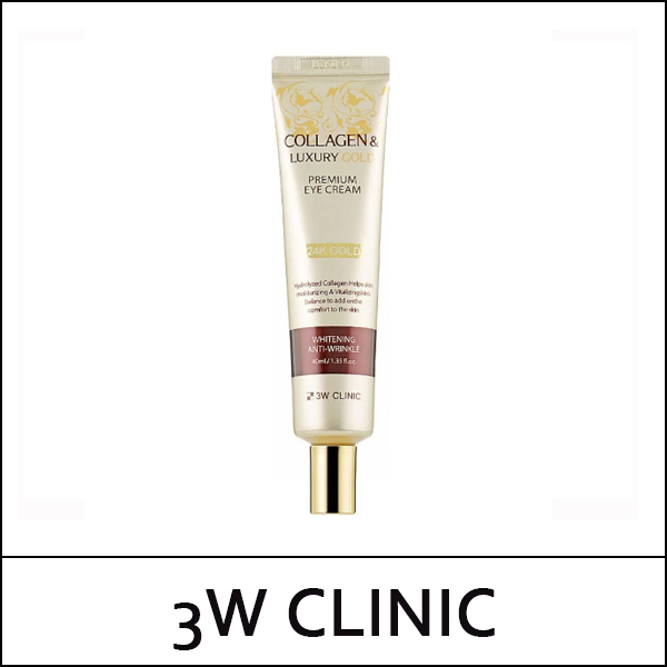 [3W Clinic] (b) Collagen & Luxury Gold Premium Eye Cream 40ml / Box 20/80 / 0303(20) / 3,900 won(R)