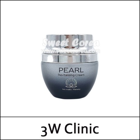 [3W Clinic] 3WClinic (b) Pearl Revitalizing Cream 55g / EXP 2027.03 / 8201(7) / 2,000 won(R)