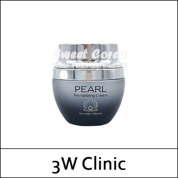 [3W Clinic] 3WClinic (b) Pearl Revitalizing Cream 55g / EXP 2027.03 / 8201(7) / 2,000 won(R)