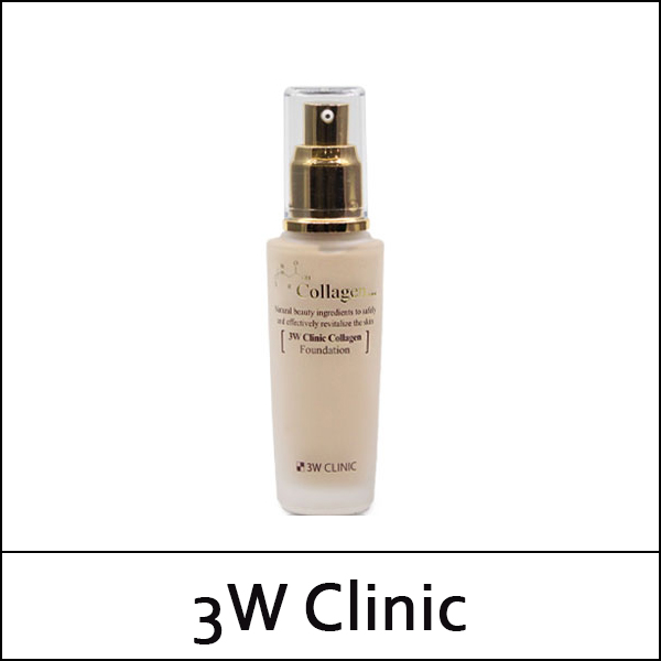 [3W Clinic] (b) Collagen Foundation 50ml / Box 100 / 53/3303(8) / 4,200 won(R)