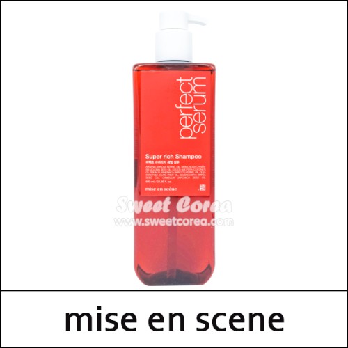 [mise en scene] (a) Perfect Serum Super Rich Shampoo 680ml / (bo) 27 / (tt) / 37/5701(2) / 8,200 won(R)